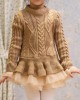 【2Y-8Y】Girl Sweet Long Sleeve Sweater - 33250