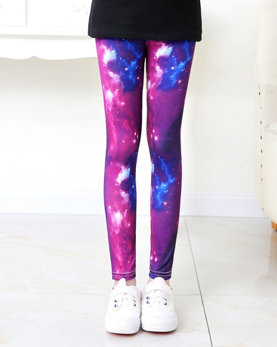 【12M-9Y】Girls Fashion Print Leggings