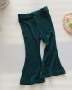 【18M-10Y】Girls Fashionable Solid Color Flared Pants