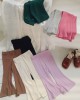 【18M-10Y】Girls Fashionable Solid Color Flared Pants