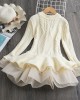 【2Y-8Y】Girl Sweet Long Sleeve Sweater - 33250