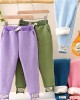 【3Y-10Y】Girls Multicolor Thick Sweatpants