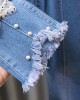 【2Y-9Y】Girl Fashion Blue Jeans